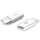 Adapter Micro USB do USB-C - Biały