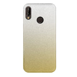 Etui Brokatowe Glitter Case - Huawei P20 Lite - Złoty