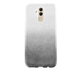 Etui Brokatowe Glitter Case - Huawei Mate 20 Lite - Szary