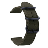 Pasek do Smartwatcha, Zegarka - Uniwersalny - 22 mm - Materiałowy Khaki