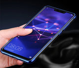 Etui Silikonowe Luxury Plated - Huawei P40 Lite - Niebieski