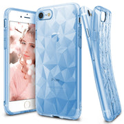 Transparent Prism 3D - iPhone 7 / 8 - Niebieski