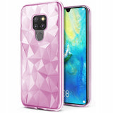 Transparent Prism 3D - Huawei Mate 20 - Różowy