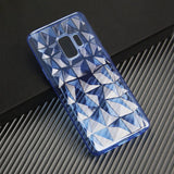 Transparent Prism 3D - Samsung S9+ - Niebieski