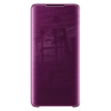 Etui Clear View - Samsung Galaxy S10 - Fioletowy