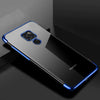 Etui Silikonowe Luxury Plated - Huawei Mate 20 - Niebieski