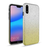 Etui Brokatowe Glitter Case - Huawei P20 - Złoty