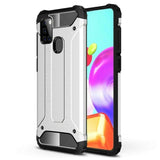 Etui Reinforced Protection Armor - Huawei P20 Pro - Srebrny