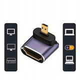 Adapter Kątowy Phoneo® HDMI do Micro HDMI 48GBPS 8K 60hZ D4