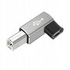 Adapter kątowy USB-C do USB-B - do drukarek, skanerów i skanerów