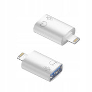 Adapter, Konwerter USB-A do LIGHTNING - Biały