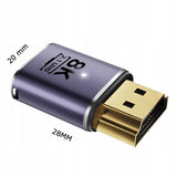 Adapter Prosty HDMI 48GBPS 8K 60hZ 2.1 A1