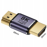 Adapter Prosty HDMI 48GBPS 8K 60hZ 2.1 A14