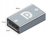 Adapter, Przejściówka Phoneo Displayport do Displayport DP 8K 60Hz - P4