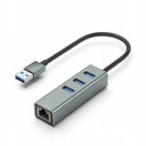 Karta Sieciowa, Adapter HUB LAN RJ45 1000MB na USB