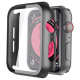 Etui 360 Case + Szkło do Apple Watch - 38 mm - Czarny