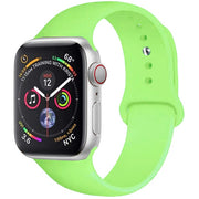 Pasek Gumowy, Opaska do Apple Watch - 38 / 40 / 41mm - Jasnozielony