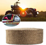 Bazaltowy Bandaż Termiczny do Wydechu - 4m - Khaki