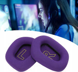 BETUNE® - Gąbki do Słuchawek - Logitech G733 - Fioletowe