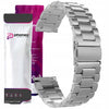 Bransoleta Stalowa Phoneo® do Smartwatcha, Zegarka - Uniwersalna - 20 mm - Srebrna