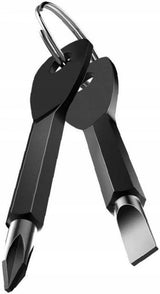 Brelok na Klucze "Krzyżak" - Czarny