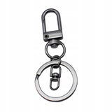 Brelok na Klucze z Klamrą - Grafitowy