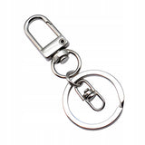 Brelok na Klucze z Klamrą - Srebrny