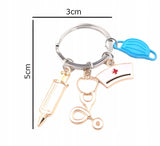 Brelok na Klucze Charms Medyczne - Lekarz, Pielęgniarka, Ratownik