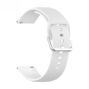 Pasek do Smartwatcha, Zegarka - Uniwersalny - 22 mm - Gumowy Biały