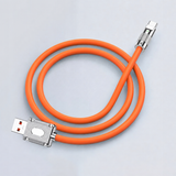 Kabel Phoneo USB do USB-C - 120W, 7A, 1,5 m, Pomarańczowy