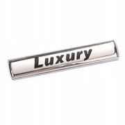 Emblemat Samochodowy, Znaczek - LUXURY - Srebrny 51147294500