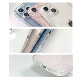 Etui Brokatowe Hard Case do iPhone 15 - Zielony