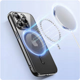 Etui Silikonowe do Magsafe - Czarne - iPhone 16 Pro Max