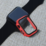 Etui 360 Case Phoneo® + Szkło do Apple Watch - 44 mm - Czerwony