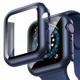 Etui 360 Case Phoneo® + Szkło do Apple Watch - 45 mm - Granatowy