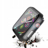Etui 360 Case Phoneo® + Szkło do Apple Watch - 44 mm - Czarny