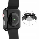 Etui 360 Case Phoneo® + Szkło do Apple Watch - 44 mm - Czarny