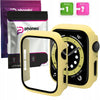 Etui 360 Case Phoneo® + Szkło do Apple Watch - 44 mm, Żółty