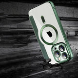 Etui Phoneo Flip z Klapką RFID do MagSafe do iPhone 11 Pro Max - Zielone
