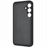 Etui Liquid Soft Silicone - Samsung Galaxy S25+ Plus - Czarny