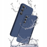 Liquid Soft Silicone - Samsung Galaxy S21 FE - Granatowy