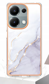 Etui Marmurowe Marble Case do Xiaomi Redmi Note 13 Pro 4G - Rose Gold