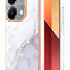 Etui Marmurowe Marble Case do Xiaomi Redmi Note 13 Pro 4G - Rose Gold