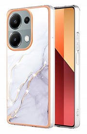 Etui Marmurowe Marble Case do Xiaomi Redmi Note 13 Pro 4G - Rose Gold