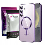 Etui Phoneo Cam Case do MagSafe - Samsung Galaxy S25 - Fioletowe