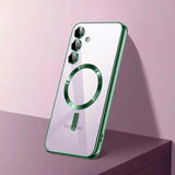Etui Phoneo Cam Case do MagSafe - Samsung Galaxy S25 - Zielone
