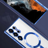 Etui Phoneo Cam Case do MagSafe - Samsung Galaxy S25 Ultra - Niebieskie