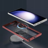 Etui Phoneo Cam Case do MagSafe - Samsung Galaxy S25 Ultra - Czerwone