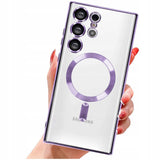 Etui Phoneo Cam Case do MagSafe - Samsung Galaxy S25 Ultra - Fioletowe