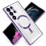 Etui Phoneo Cam Case do MagSafe - Samsung Galaxy S25 Ultra - Fioletowe